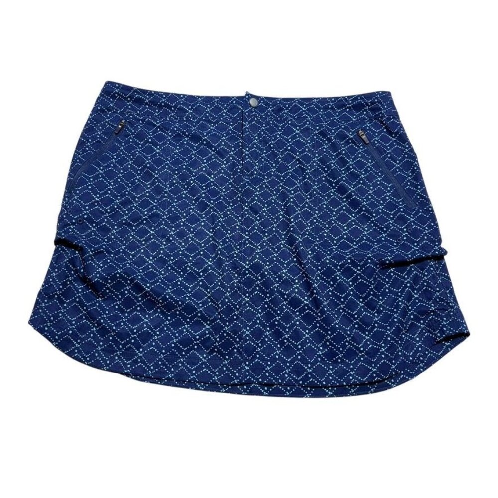Title Nine Nimblene Skort Blue Size 8
